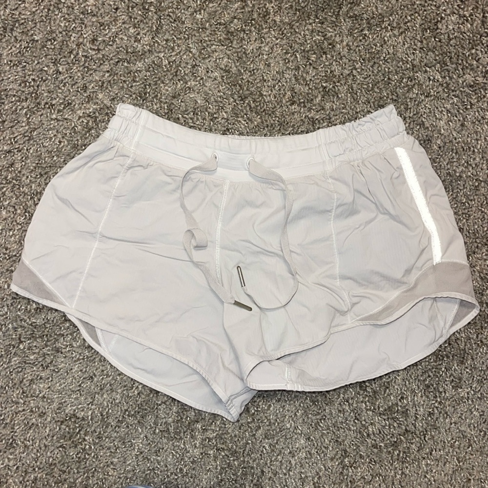 White Lululemon Shorts